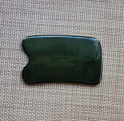 Гуаша скребок ріг буйвола чорний прямокутний