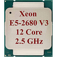 Процессор Intel Xeon E5-2680 V3 2,5 GHz (3,3 GHz) 12 Core Socket 2011-3 (LGA2011-3) SR1XP (Б/У) (№3147)