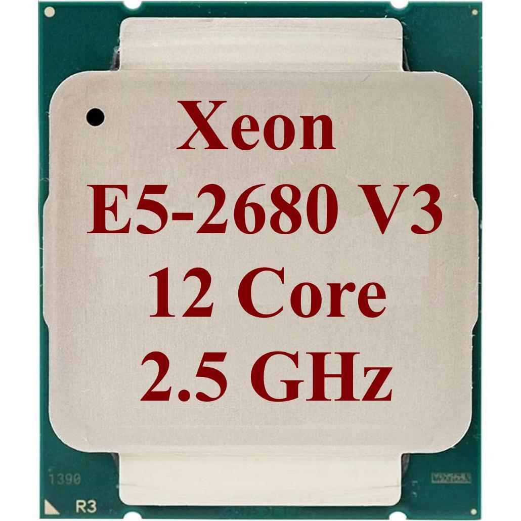 Процессор Intel Xeon E5-2680 V3 2,5 GHz (3,3 GHz) 12 Core Socket 2011-3 ...