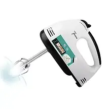 Ручний міксер RAF R. 6633 B 7 швидкостей 260 Ватів, Міксер ручний кухонний Білий, фото 3