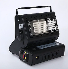 Портативний газовий нагрівач для кемпінгу Happy Home, газова плита-нагрівач одноконфоркова