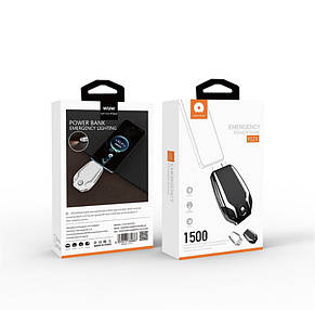 Power Bank WUW Y123 MINI 1500mAh Type-C/Lightning +Type-C, фото 1