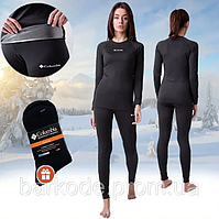 Жіноча термобілизна повсякденне зігріваючий для бігу, Термобілизна Columbia omni heat