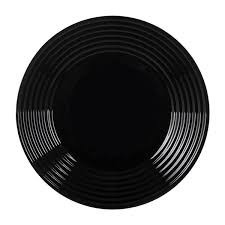 Тарілка Luminarc Harena Black обідня кругла 250 мм (L7611)