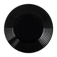 Тарелка Luminarc Harena Black обеденная круглая 250 мм (L7611) HD