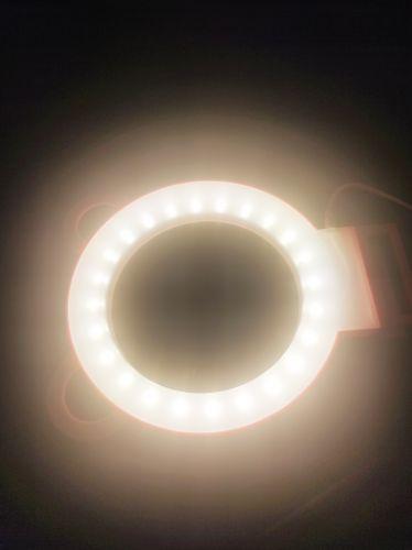Кольцевая светодиодная лампа с ушками (черная) [tsi216997-ТCІ] - фото 3 - id-p1932376514