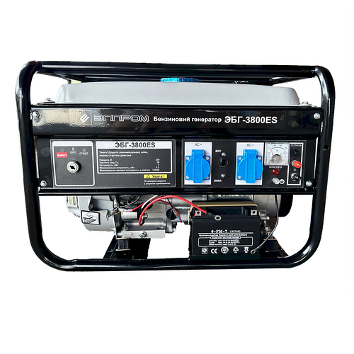Купить Бензиновый генератор Элпром ЭБГ-3500ЕS (3300 ватт, электростарт ...