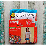 Дитяча піжама Emoji на дівчинку р.122-128 - 6-8 років, 71657, фото 3