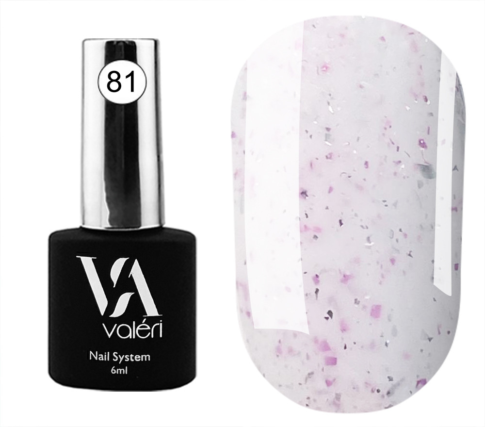 База для гель-лаку камуфлююча Valeri French base №081, 6 мл
