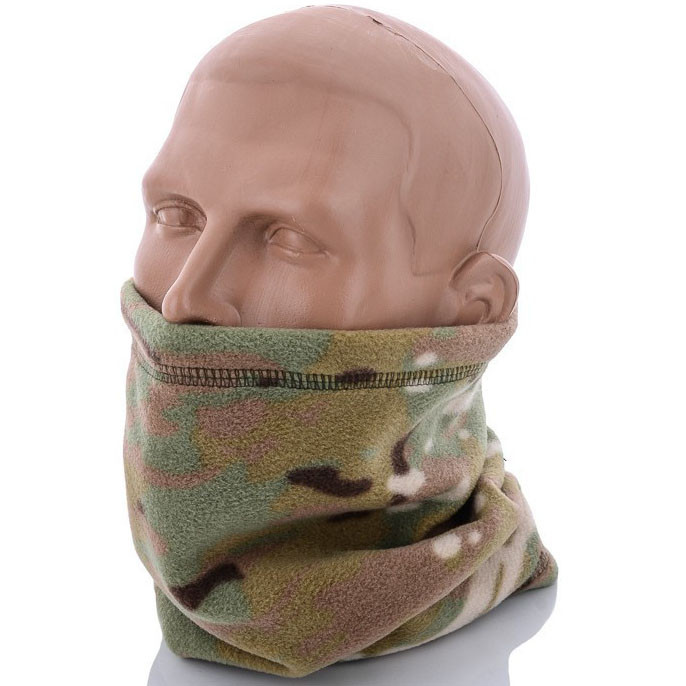 Флісовий баф без затягування "Камуфляж" (dn17006-1)