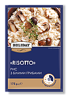 RISOTTO Рис з білими грибами 175г ТМ "Холідей"