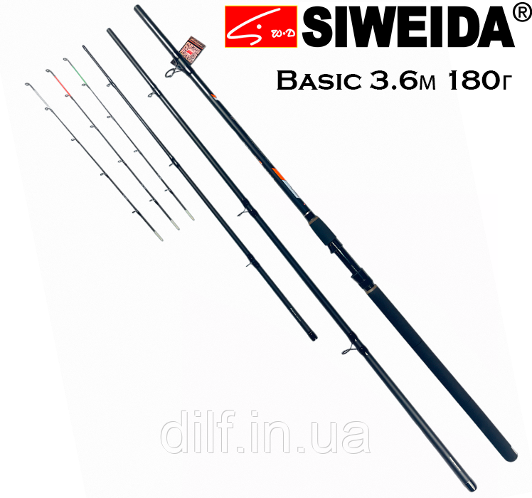 Фідерне вудилище SIWEIDA Basic 3.60 м 180г