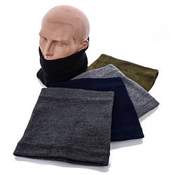 В'язаний баф із флісом "Мікс Кольорів" від виробника (17111-3)