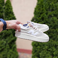 Жіночі кросівки весна літо бежеві New Balance CT302. Взуття жіноче бежеве Нью Баланс СТ302 на весну, фото 3