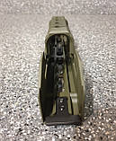 Цівка довга тактична для карабінів на основі АК 74, АКМ, АКС колір оливи, фото 4