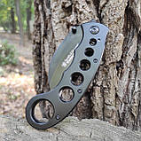 Ніж керамбит Smith&Wesson Tactical Kerambit, black, 440, фото 2