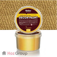Краска декоративная акриловая «DECOR PAINT» золото 100гр Ролакс Rolax