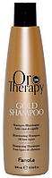 Шампунь для волос - Fanola Oro Therapy Gold Shampoo All Hair Types 300ml (1084325)