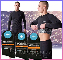 Найкраще термобельне для активного відпочинку Columbia OMNI-HEAT для чоловіків + шкарпетки 3 шт XXL