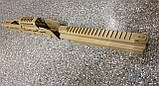 Кришка дулової коробки та Довга цівка для ак74, акм, акмс, акс колір койот, фото 10