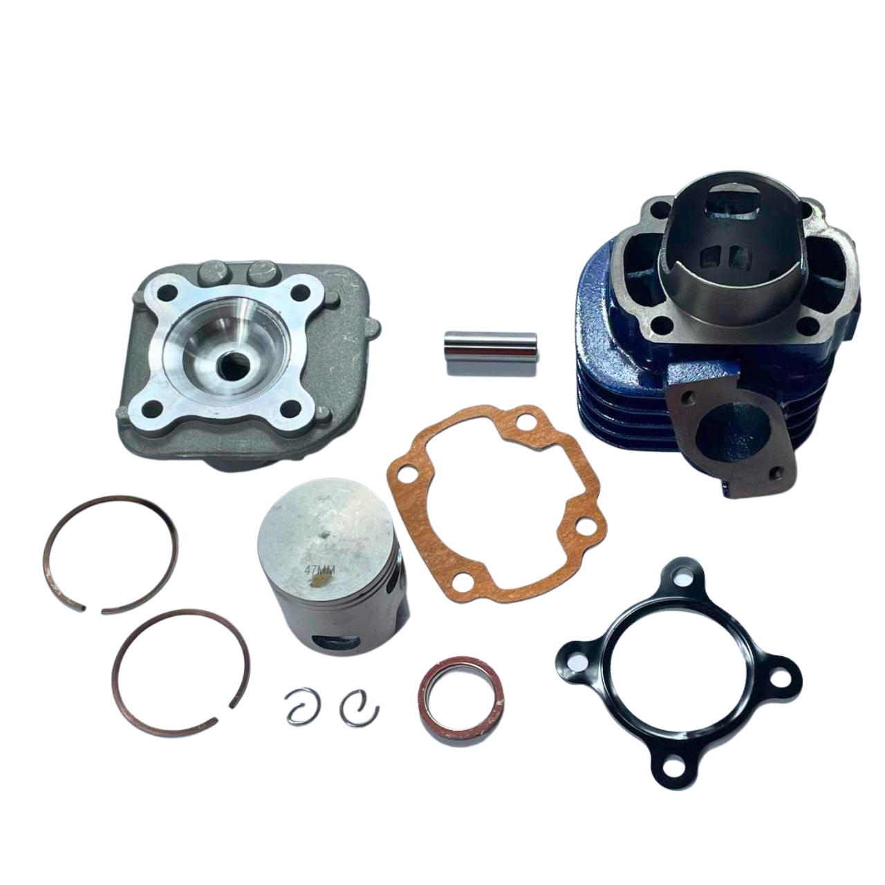 Поршнева ЦПГ Yamaha JOG-80с D 47мм палець d12мм TRW