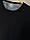 Чоловічий светр/джемпер Caporicco 23036 (батал) 5-6XL чорний, фото 3
