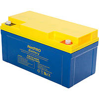Тяговий акумулятор 12 В, Вольт, V, 65 АН, Ah, А‧год, AGM, агм, для інвалідної електроколяски