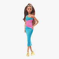 Кукла Барби Barbie Looks # 15 с каштановыми волосами HJW82