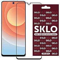 Защитное стекло SKLO 3D (full glue) для TECNO Camon 19 Neo (CH6i)