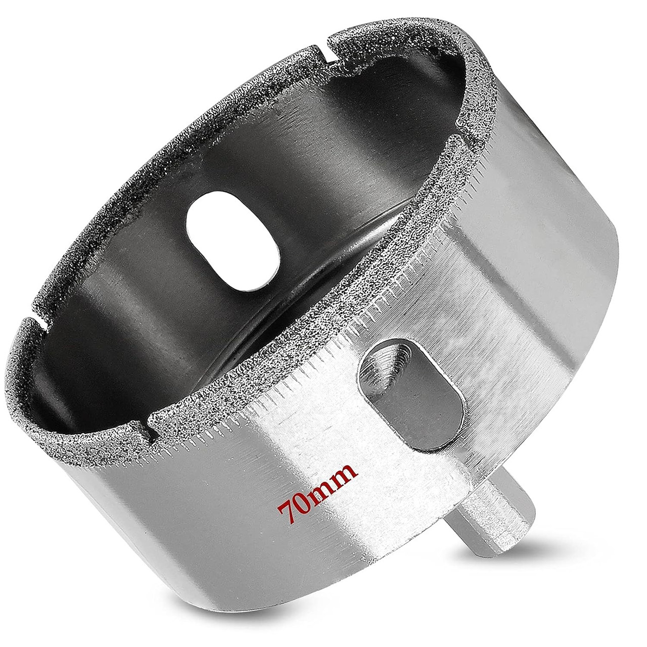 Алмазні коронки, коронки для плитки, коронки для розеток, коронки по керамограніту, коронки для плитки 70 мм (122319470), фото 1