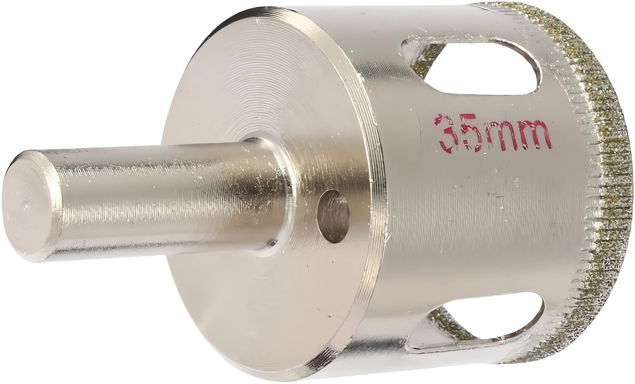 Алмазні коронки, коронки для плитки, коронки для розеток, коронки по керамограніту, коронки для плитки 35 мм (295214855), фото 1