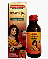 Махабрингарадж масло, Бадьянатх/ Maha Bhringaraj Hair Oil Baidyanath, 100 мл укрепление волос