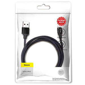 Кабель USB Baseus USB to Lightning 2A 1.8m CALYW-A (Чорний, 01)