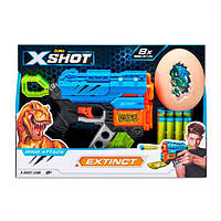 X-Shot Швидкострільний бластер DINO Extinct New (1 яйце, 8 патронів), 4870R