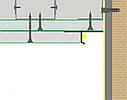 Профіль тіньового шва 20мм з каналом для Led підсвітки АСП102, фото 4
