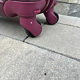 Чемодан дорожній міні WINGS 266 РУЧНА КЛАДЬ 51х34х20см колеса знімаються Валіза , сумка на 4х колесах БОРДОВИЙ, фото 7