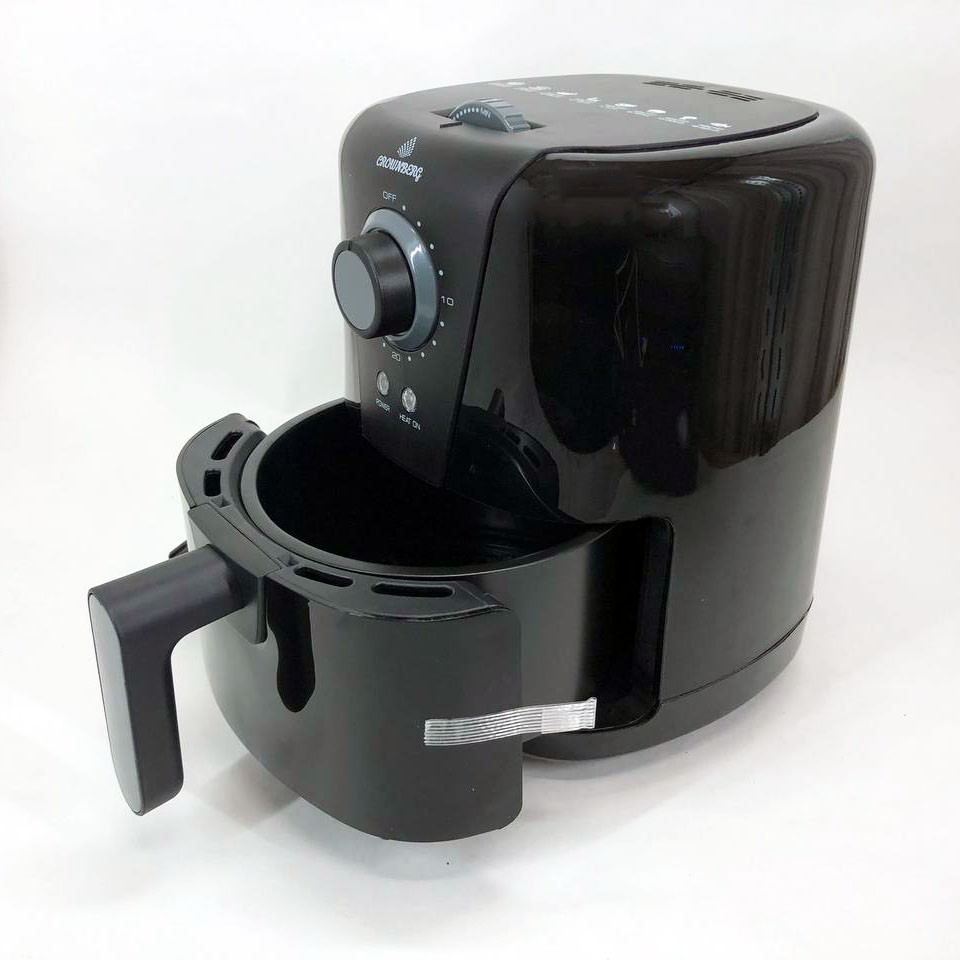 Фритюрниця для дому з таймером Crownberg CB-5541 на 1.5 л безмасляна фритюрниця 1200 Вт, фото 1