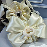 Бантики на заколках або на резинках, гарні вишукані, в наявності 130 грн шт заколка Резинка бантик бант школа, фото 3