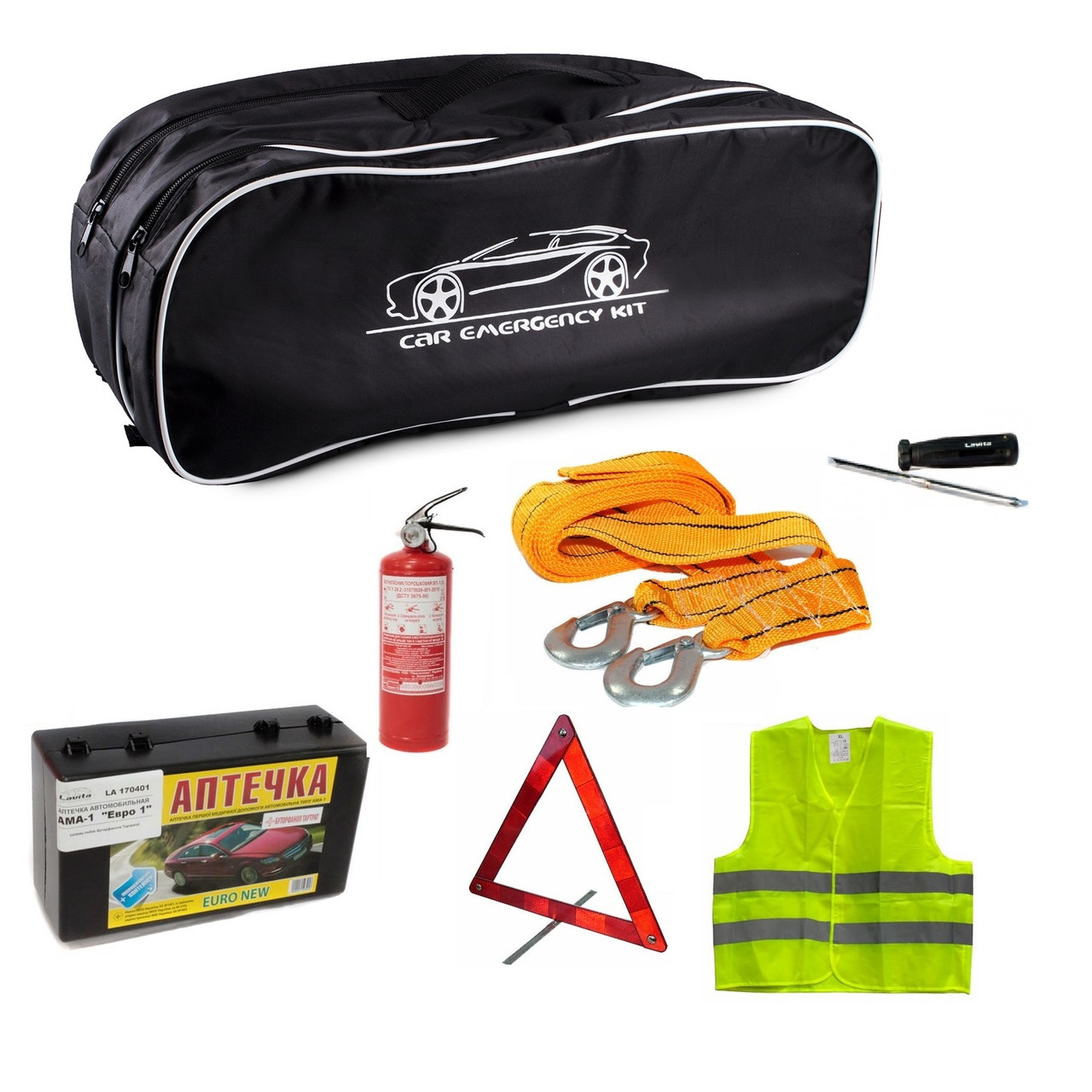 Набір автомобіліста 7 перед. Lavita LA170617, фото 1