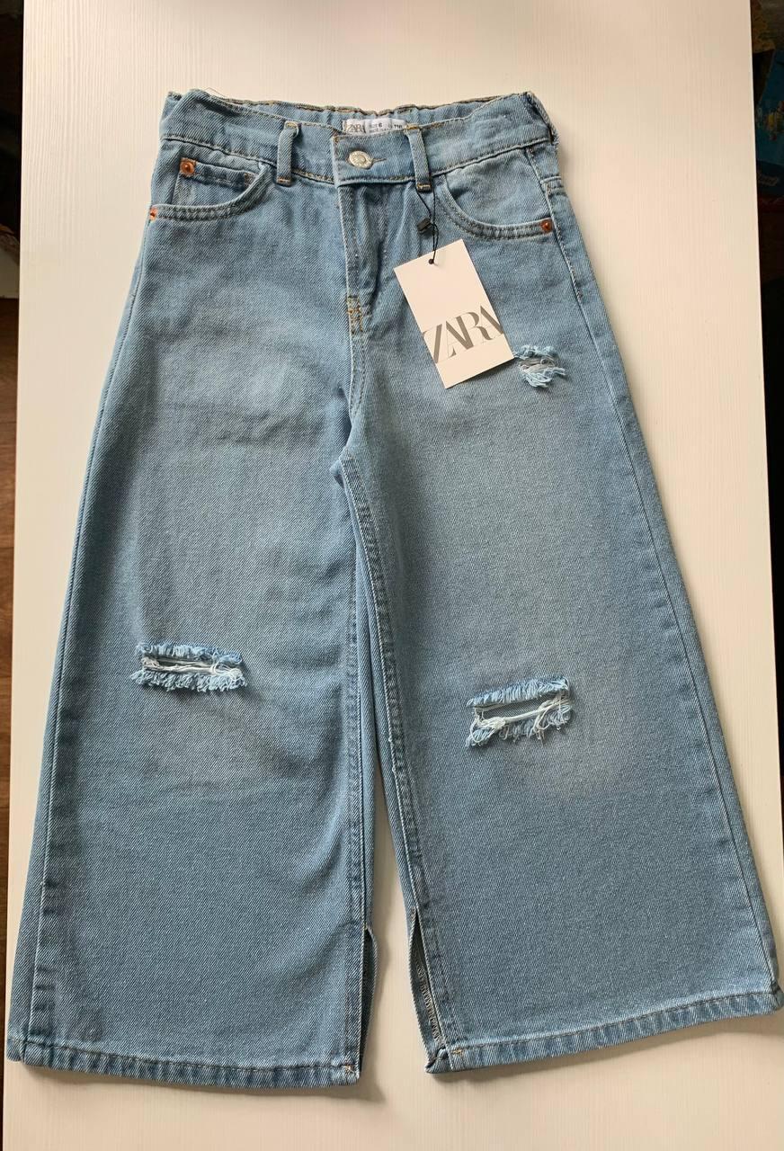 Стильні джинси (палаціо) для дівчинки 6, 8, 11-12, 13-14 років
