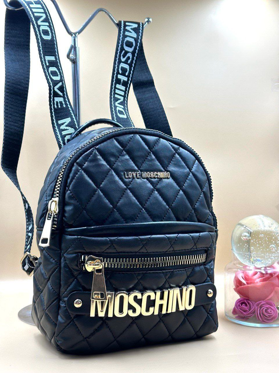 Жіночий рюкзак Moschino, екошкіра, 931413, фото 1