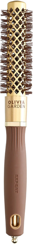 Брашень термо EXPERT BLOWOUT SHINE Wavy Bristles Gold&Brown Olivia Garden 20 мм