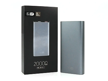 Повербанк зі швидким заряджанням KP PD-27 20000 mAh 22.5W PD QC3.0