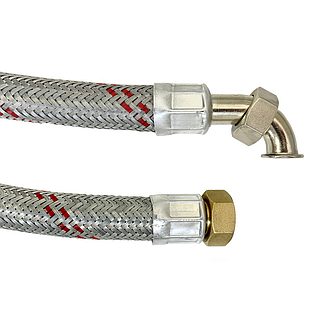 Шланг антивібраційний кутовий PARIGI AVC 3/4" ВВ 0,6 м