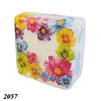 Серветка PRIMIER Лілія 35 шт одношарова Біла (14шт)