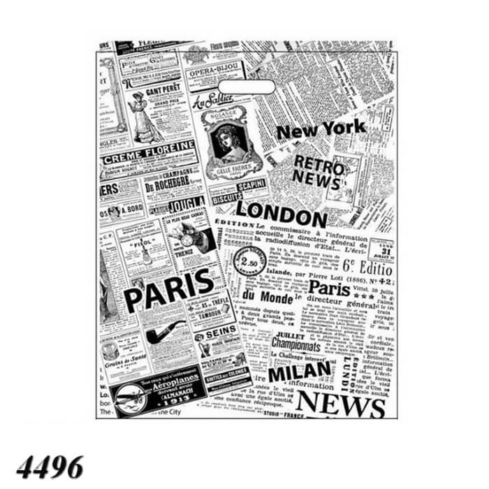 Пакет ПластикПак Газета 42х51 см (25шт), фото 1