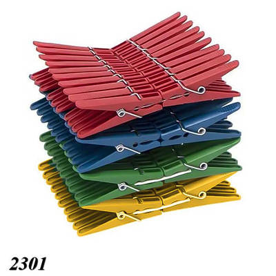 Прищіпка Крокодил 20 шт (3шт)