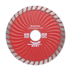 Диск відрізний Turbo, алмазний INTERTOOL CT-2006