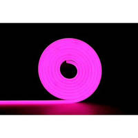 Світлодіодний гнучкий неон Prolum SMD 2835 (120 led/m) IP68 12V 16x8, світло-рожевий (120043)