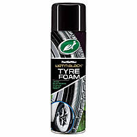 Очиститель-чорніння гуми спрей 500ml (пінний) Turtle Wax Hybrid Solutions Wet-n-Black 53180